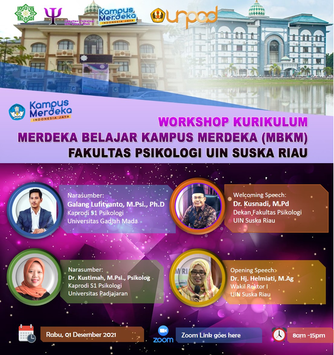 Workshop Kurikulum Merdeka Belajar Kampus Merdeka Ii Mbkm Fakultas